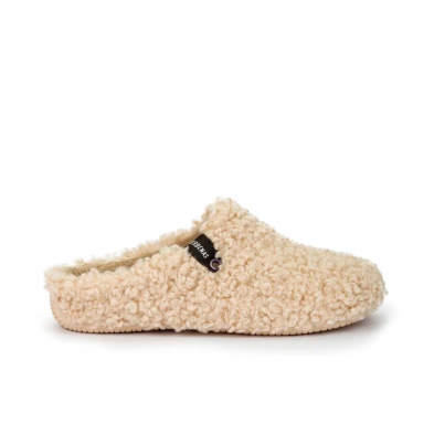 Zapatillas de Casa Mujer Verbenas York Beig