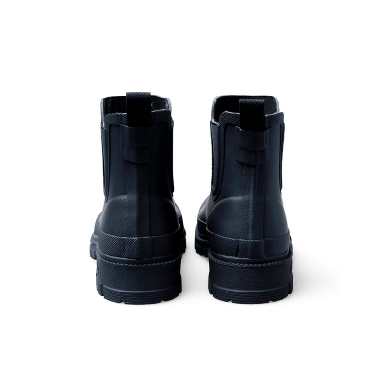 Botas de Agua Mujer Verbenas Lua Smooth Negro
