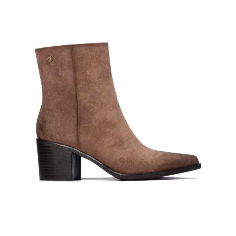 Botines de Tacón Mujer XTI 146509 Taupe