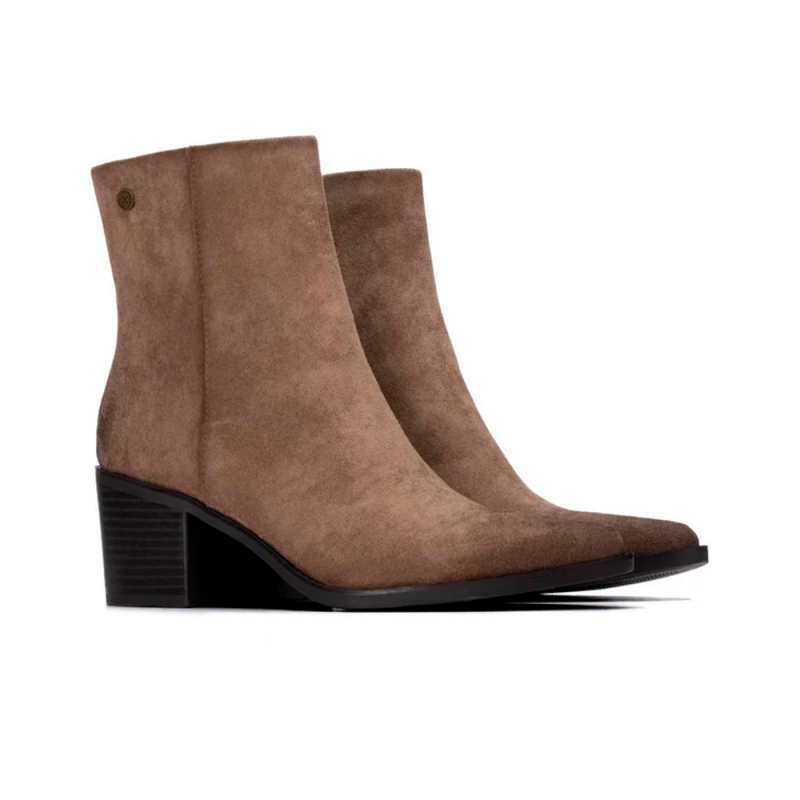 Botines de Tacón Mujer XTI 146509 Taupe