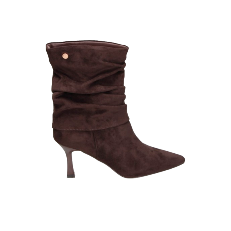 Botines de Tacón Mujer XTI 146393 Marron