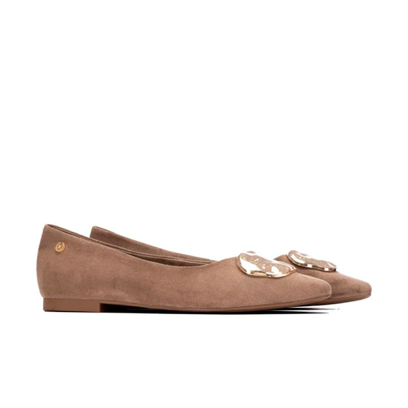 Zapatos Planos Mujer XTI 146236 Taupe