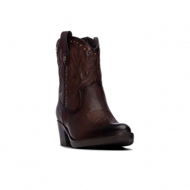 Botines de Tacón Mujer XTI 146190 Marron