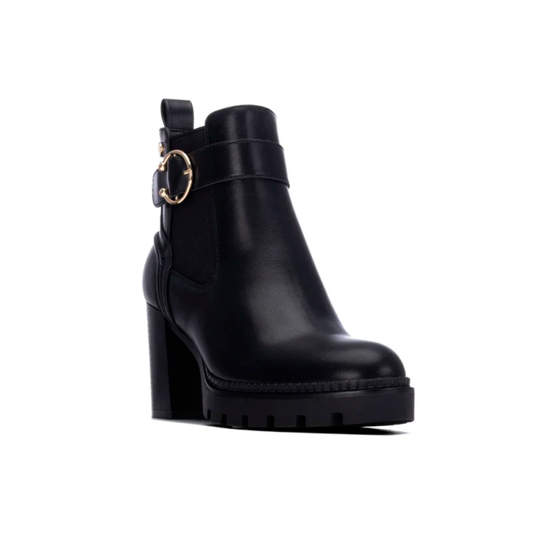 Botines de Tacón Mujer XTI 146044 Negro