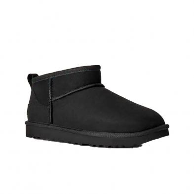 Botines Planos Mujer UGG Classic Ultra Mini Negro
