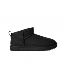 Botines Planos Mujer UGG Classic Ultra Mini Negro