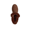 Botas Planas Mujer Skechers Easy Going - Dreamers Luxe Vis Marron