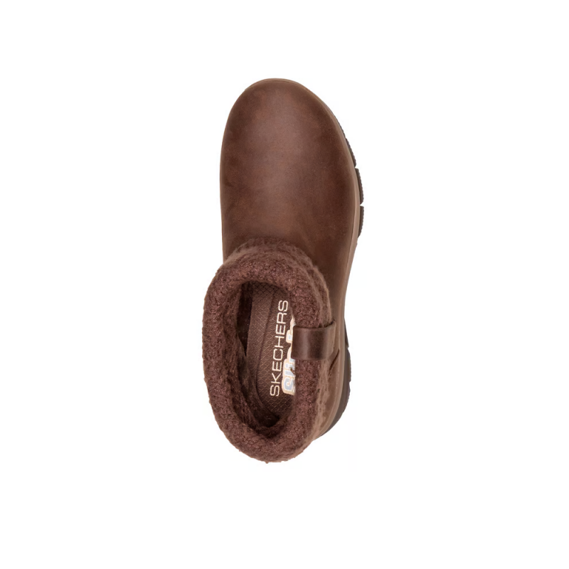 Botines Planos Mujer Skechers Easy Going - Cozy Weather 4 Marron
