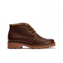 Botines Planos Mujer Pitillos 11566 Marron