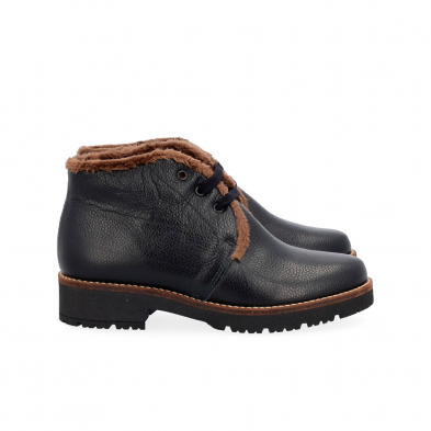 Botines Planos Mujer Pitillos 11566 Negro