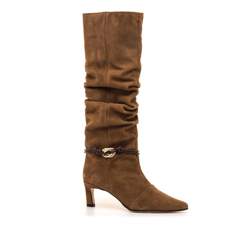 Botas Vestir de Mujer MTNG GALA Beige 63807