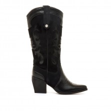 Botas Casual de Mujer MARIAMARE TEXANO Negro 63848