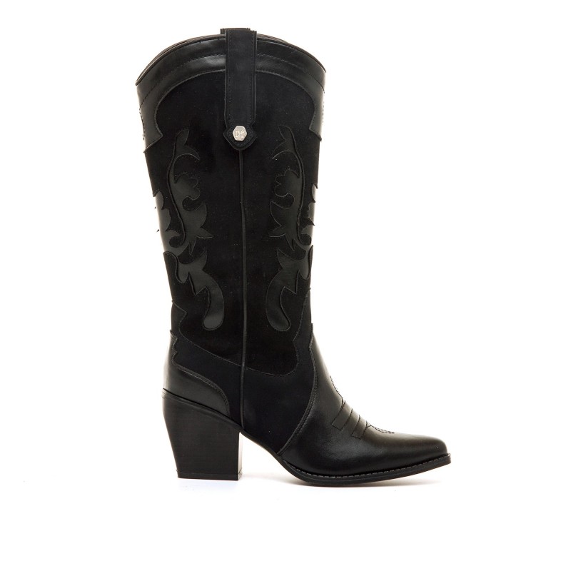 Botas Casual de Mujer MARIAMARE TEXANO Negro 63848