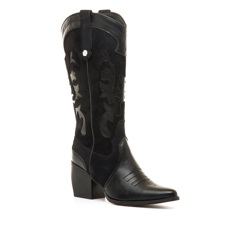 Botas Casual de Mujer MARIAMARE TEXANO Negro 63848