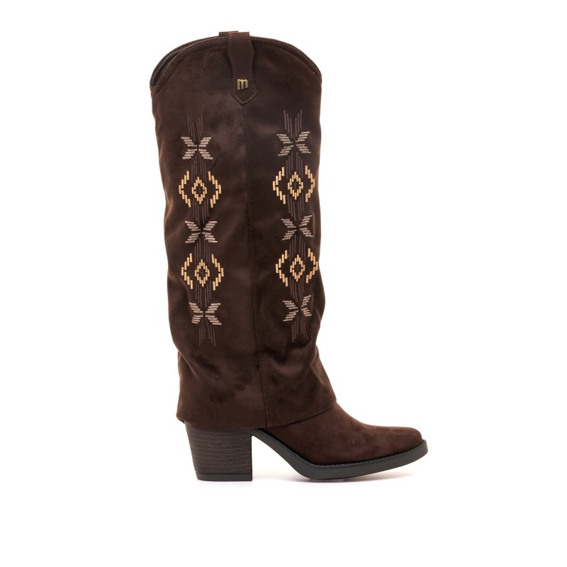 Botas Casual de Mujer MTNG TIJUANA Marron 63921