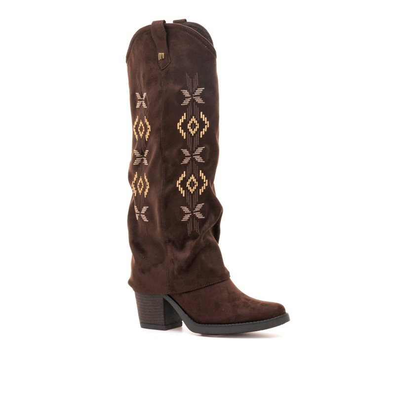 Botas Casual de Mujer MTNG TIJUANA Marron 63921