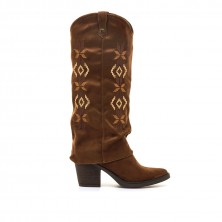 Botas Casual de Mujer MTNG TIJUANA Marron 63922
