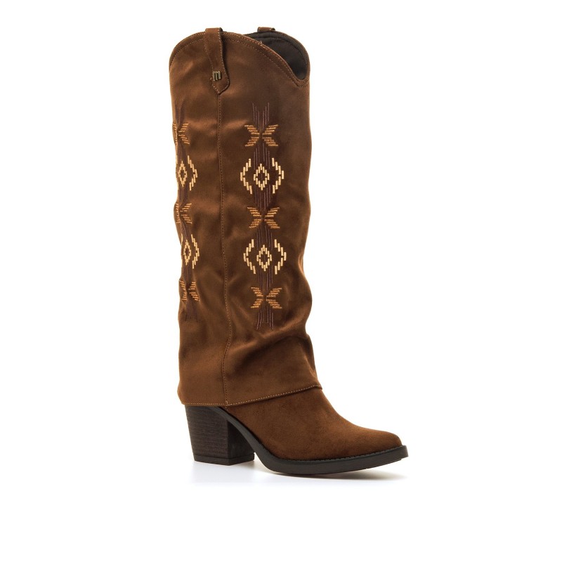 Botas Casual de Mujer MTNG TIJUANA Marron 63922