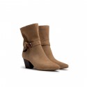 Botines Casual de Mujer MTNG ELODIE Beige 63802