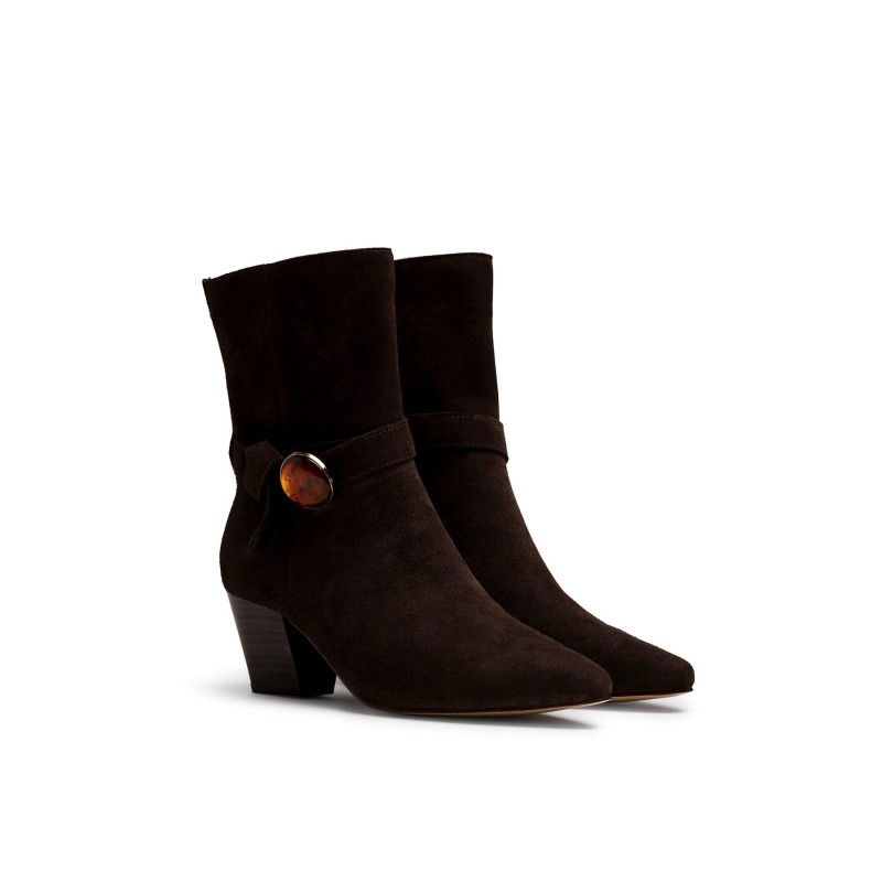Botines Casual de Mujer MTNG ELODIE Marron 63801