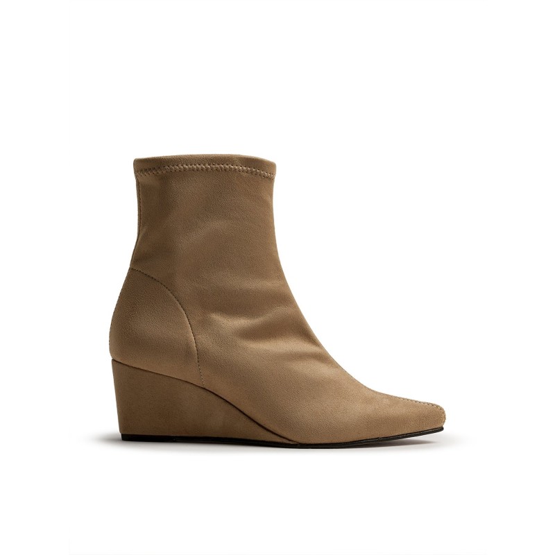 Botines Casual de Mujer MTNG KALA Beige 64321