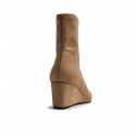 Botines Casual de Mujer MTNG KALA Beige 64321