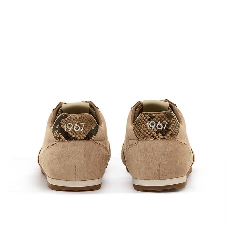 Deportivas Casual de Mujer MTNG JANET Beige 63553