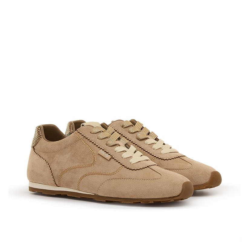 Deportivas Casual de Mujer MTNG JANET Beige 63553