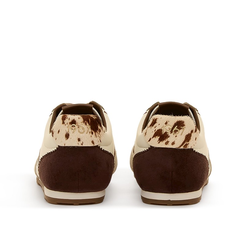 Deportivas Casual de Mujer MTNG JANET Beige 63554