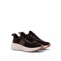 Deportivas Casual de Mujer MTNG SWAM Negro 63507