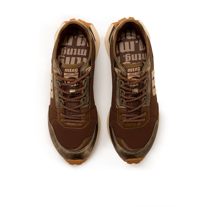 Deportivas Casual de Mujer MTNG ZINC Marron 63503