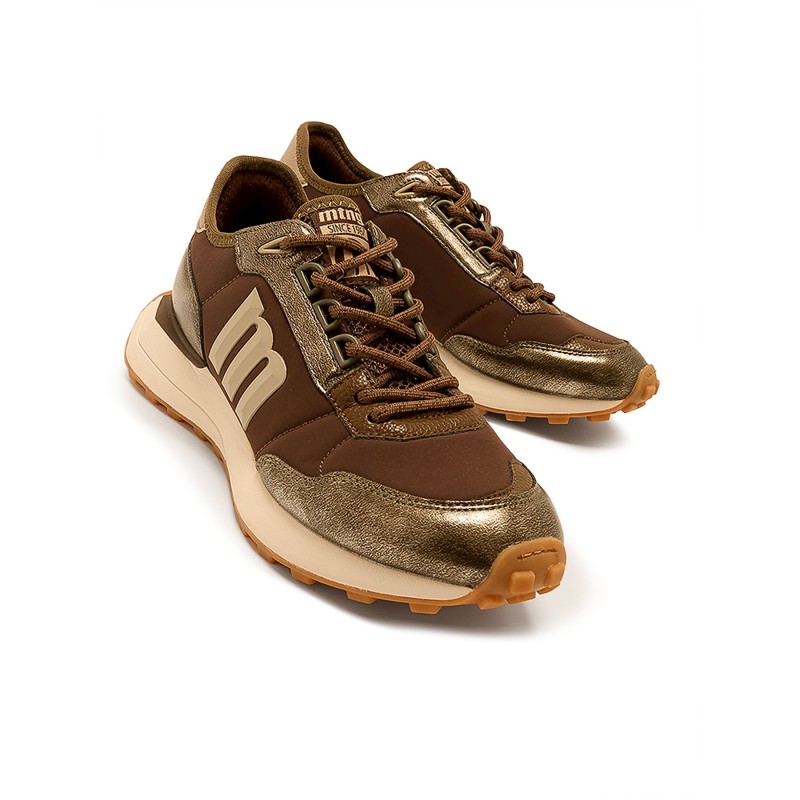 Deportivas Casual de Mujer MTNG ZINC Marron 63503