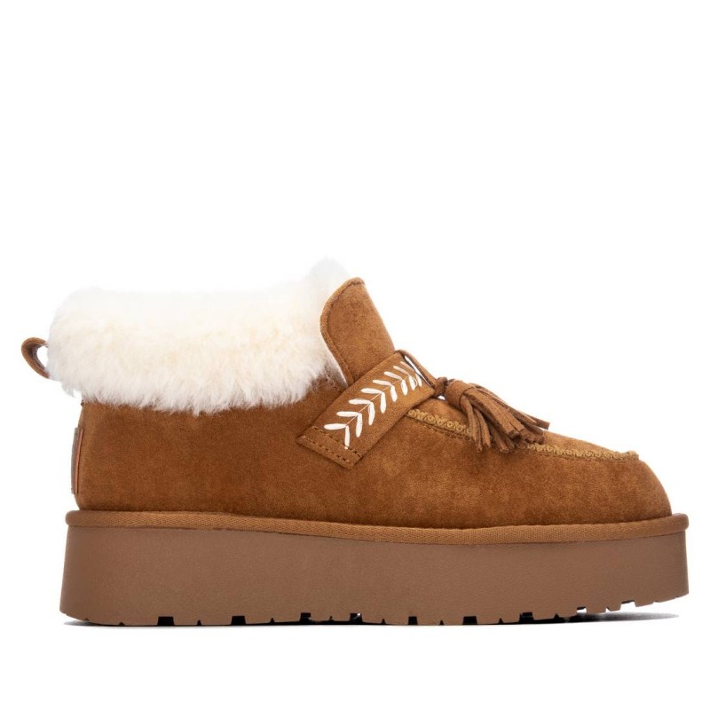 BotÍn de mujer XTI 146065 Camel
