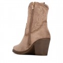 BotÍn de mujer XTI 146105 Beige