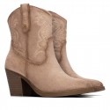BotÍn de mujer XTI 146105 Beige