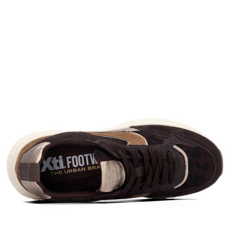 Zapato de mujer XTI 146145 Marron