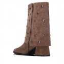 BotÍn de mujer XTI 146498 Taupe