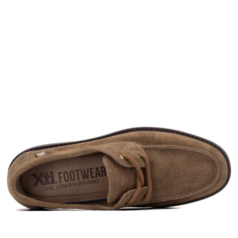 Zapato de hombre XTI 146776 Taupe