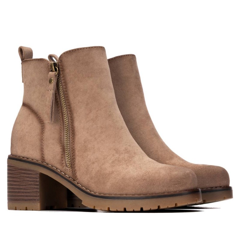 BotÍn de mujer XTI BASIC 130703 Taupe