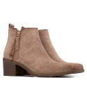 BotÍn de mujer XTI BASIC 130713 Beige