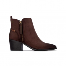 Botines de Tacón Mujer Refresh 176156 Marron