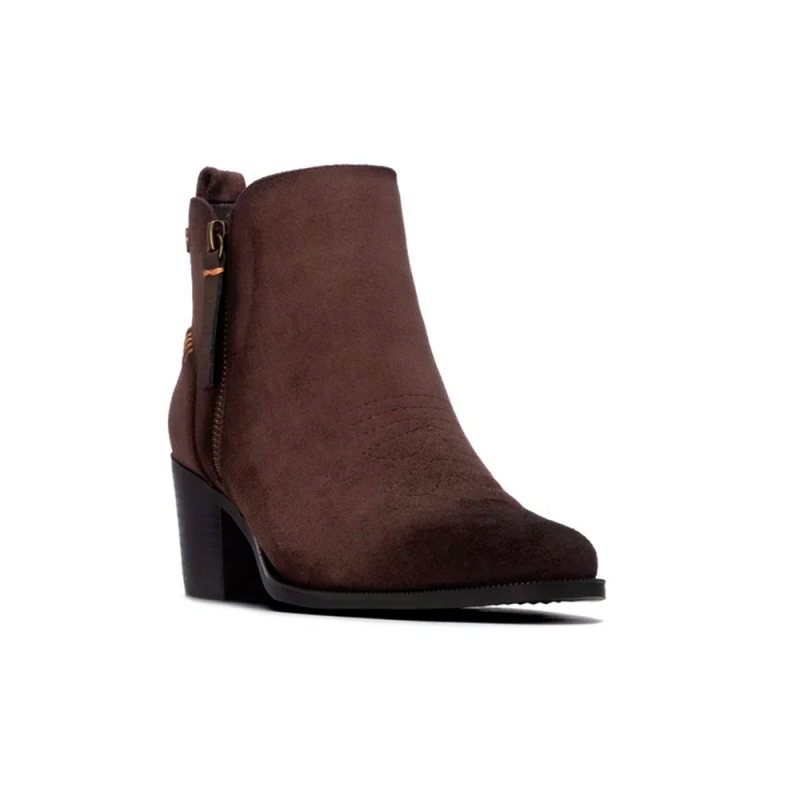 Botines de Tacón Mujer Refresh 176156 Marron