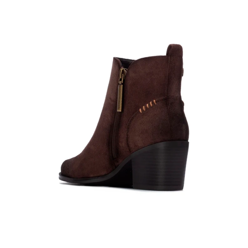 Botines de Tacón Mujer Refresh 176156 Marron