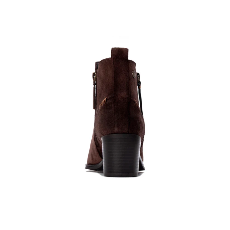 Botines de Tacón Mujer Refresh 176156 Marron