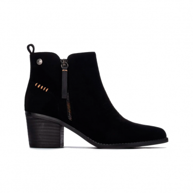 Botines de Tacón Mujer Refresh 176156 Negro