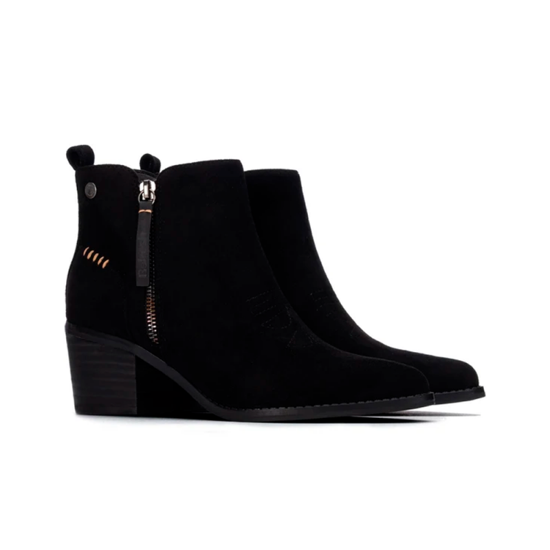 Botines de Tacón Mujer Refresh 176156 Negro
