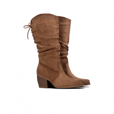 Botas de Tacón Mujer Refresh 176256 Taupe