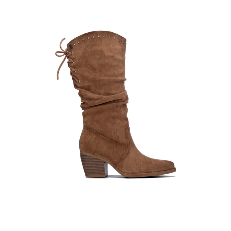Botas de Tacón Mujer Refresh 176256 Taupe