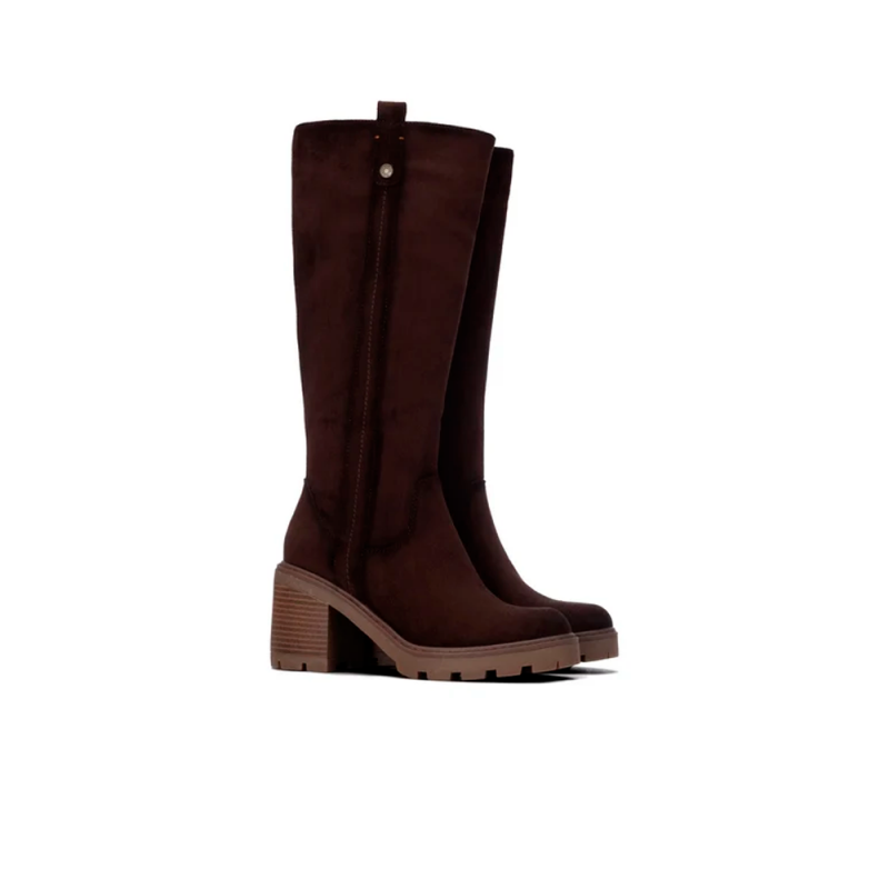 Botas de Tacón Mujer Refresh 173033 Marron
