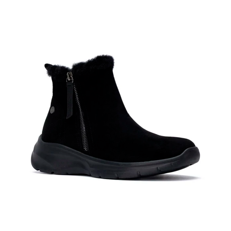 Botines Planos Mujer Refresh 176271 Negro
